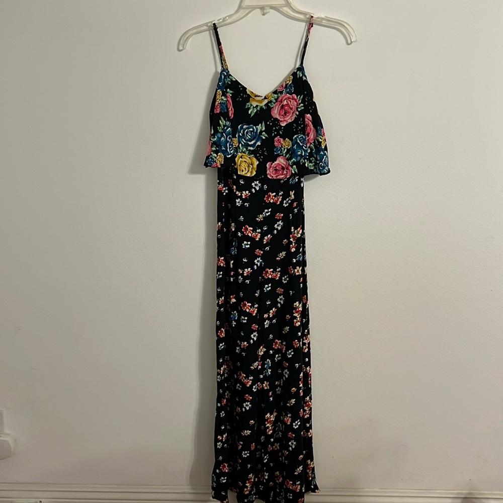 ASOS Floral Wide Leg Jumpsuit